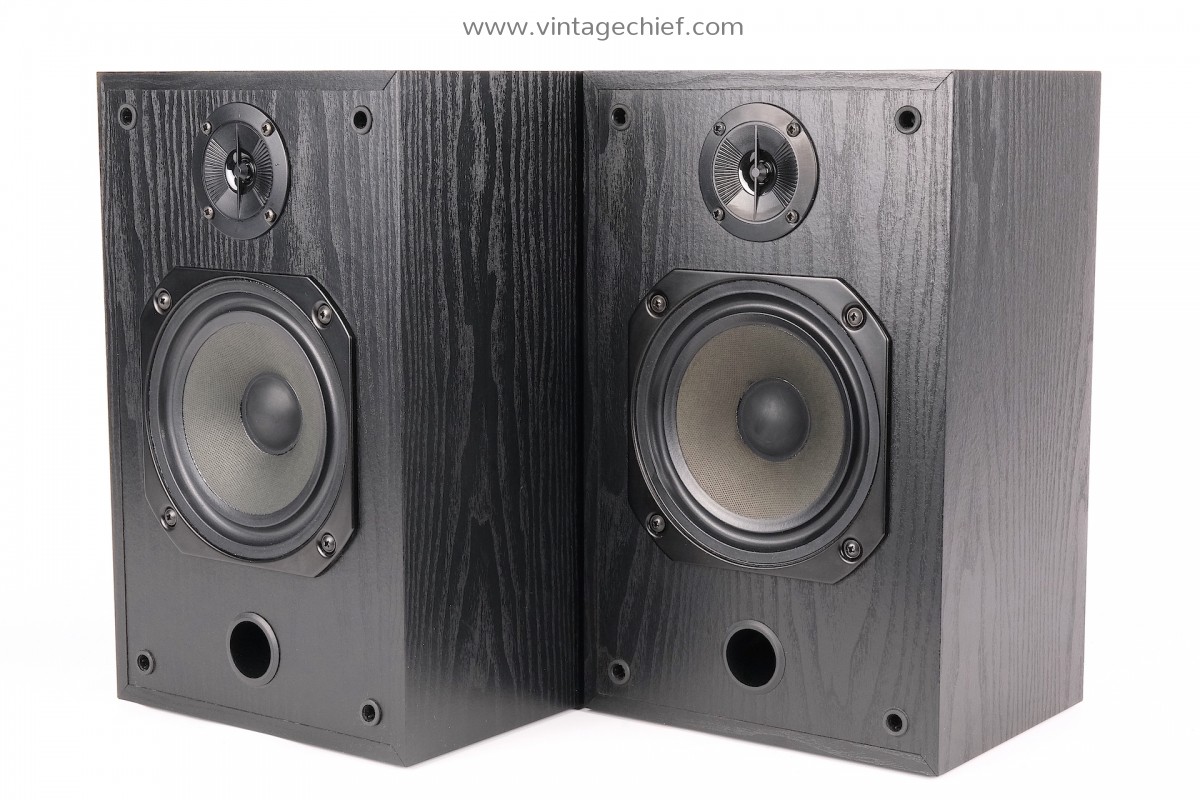 Matched Pair Bowers Wilkins 201i Speakers Speaker Grills B W