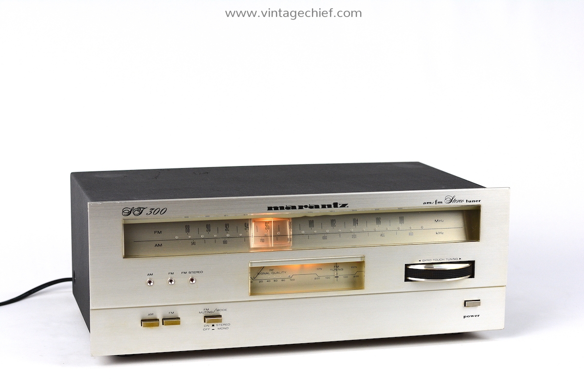 Marantz ST-17FM tuner 美品 Marantz ST-300 FM AM LW Tuner | Gyro Touch Tuning | ST300