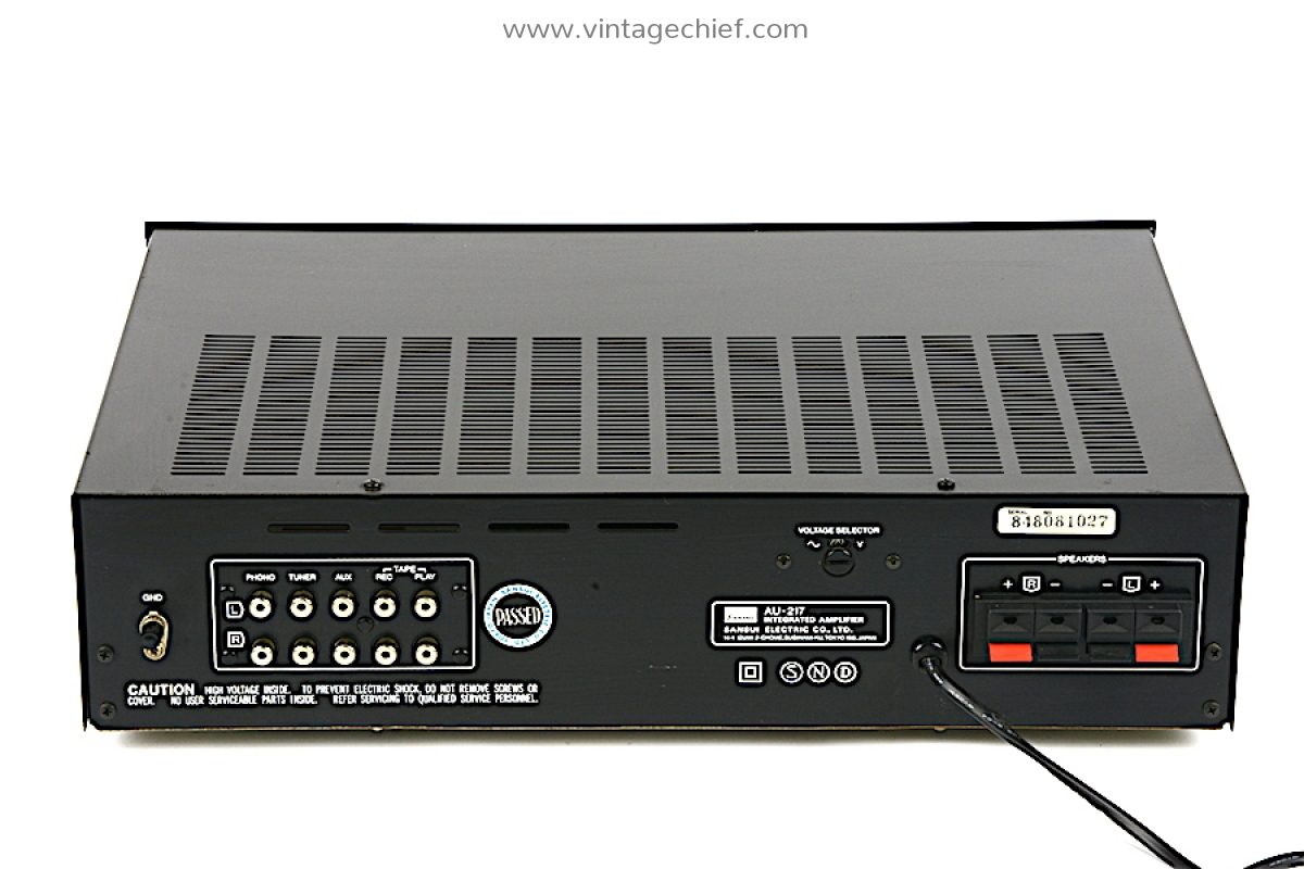 Sansui AU-217 Amplifier | Phono | Stereo | Vintage | Audio