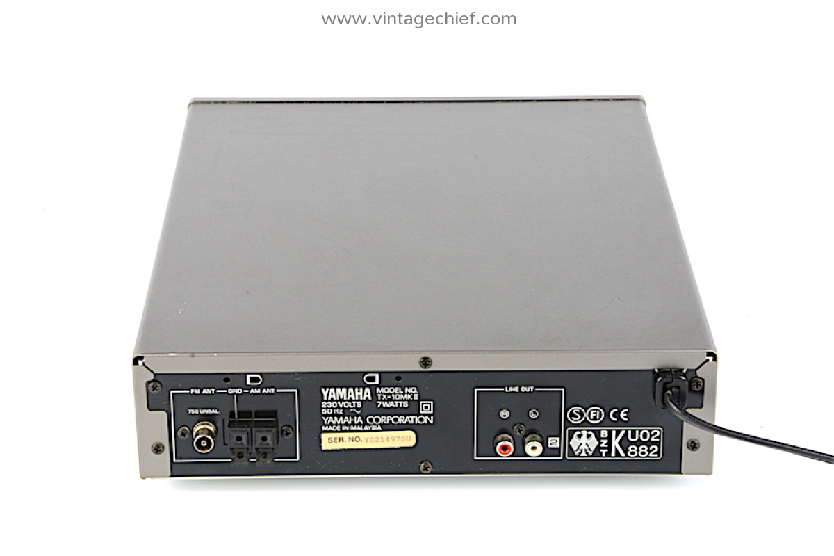 Yamaha TX-10 MKII FM AM RDS Tuner | RDS | Radio | Titanium