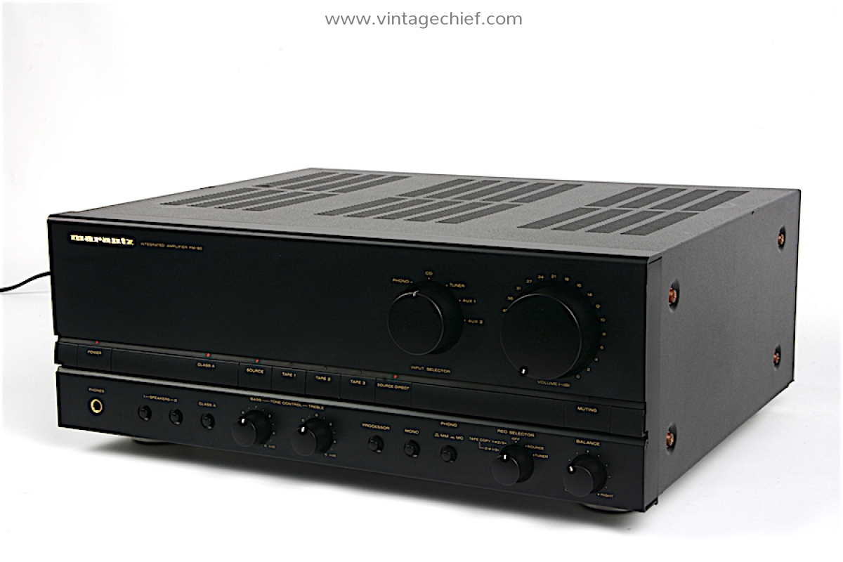 Audiophile Marantz PM-80 Amplifier | Phono MM MC | 2 x 100 Watt