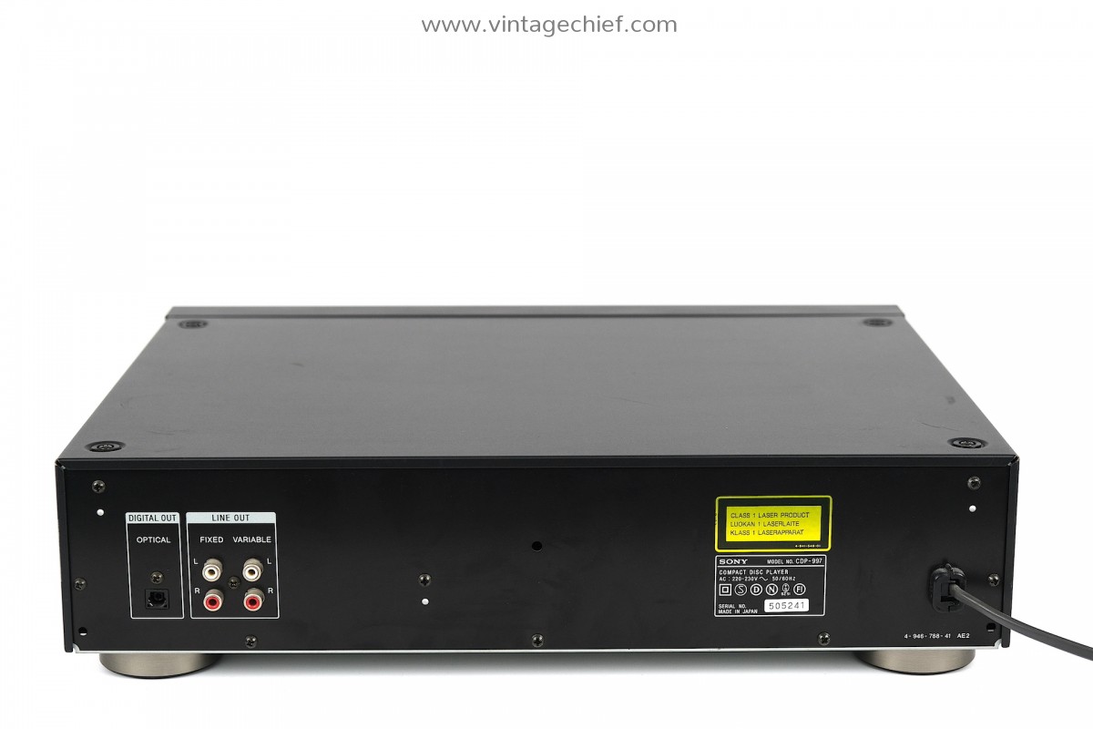 レビュー高評価商品 Audiophile Sony Optical | Player CD Sony | Player CD CDP-997 ラジオ・コンポ