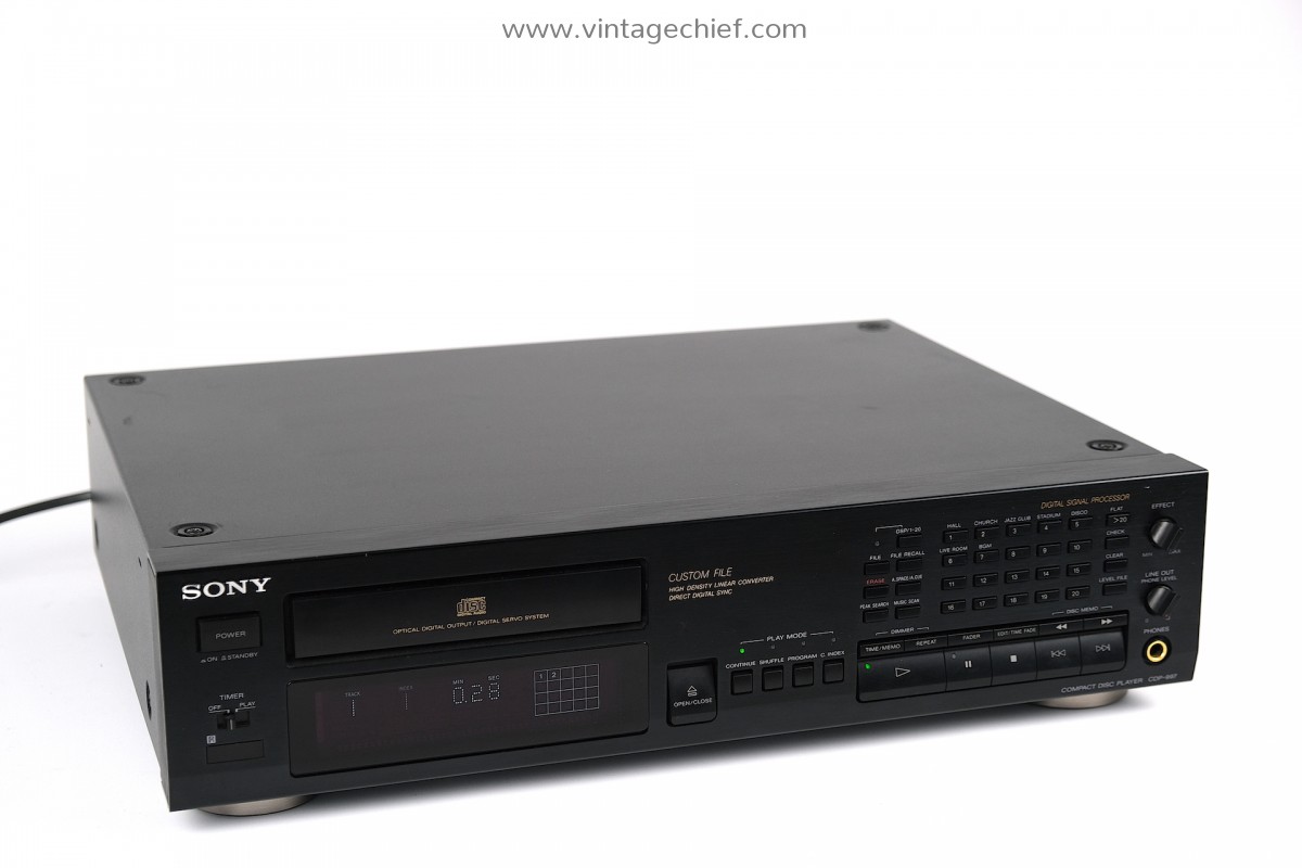 動作品！SONY CDP-997 ソニーCDプレーヤーCDデッキ