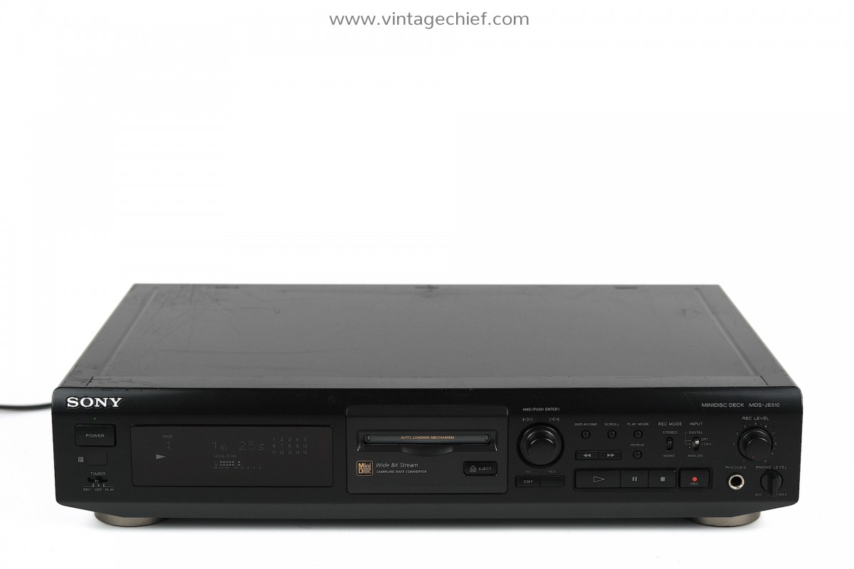 Sony MDS-JE510 [MiniDisc Wiki]