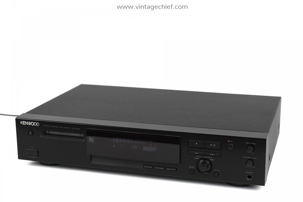 Kenwood DM3090 MiniDisc Recorder Player Deck Audio