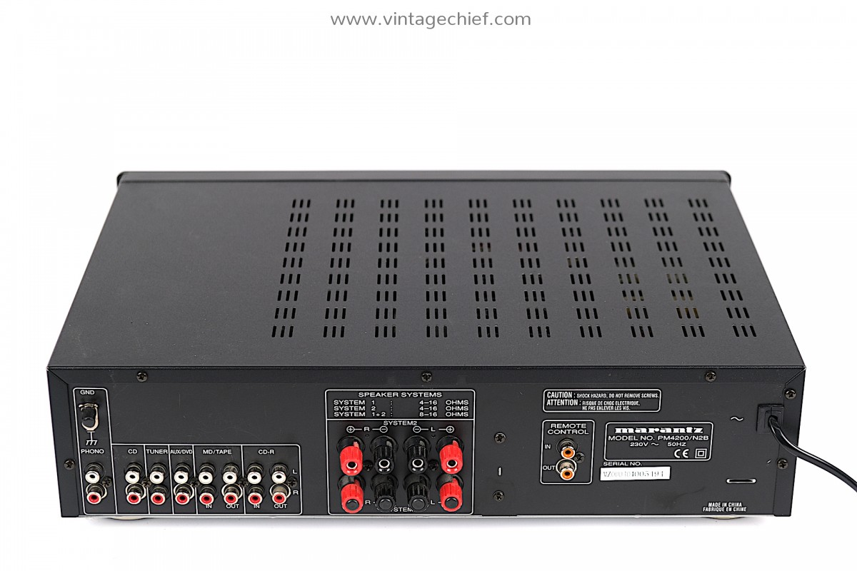 Marantz PM4200 Amplifier | Phono | Stereo | Audio