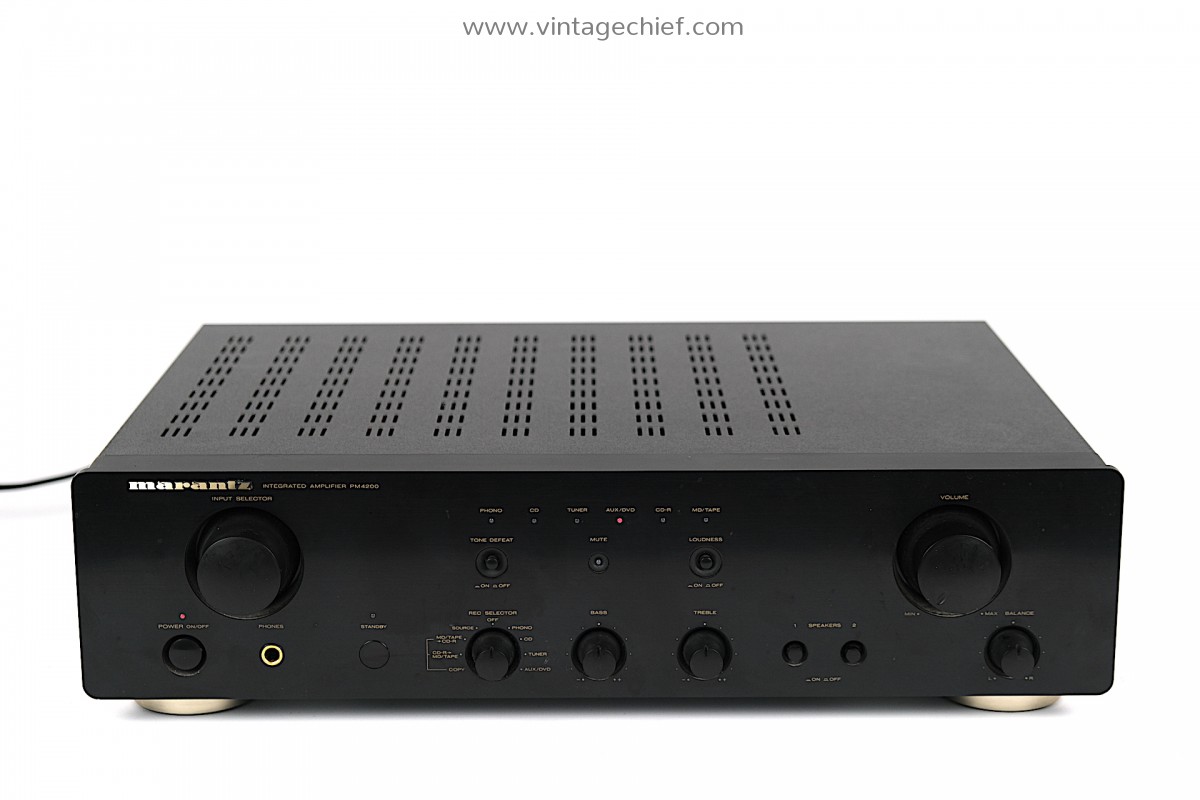 大人の上質  Marantz Audio | Stereo | Phono | Amplifier PM4200 アンプ