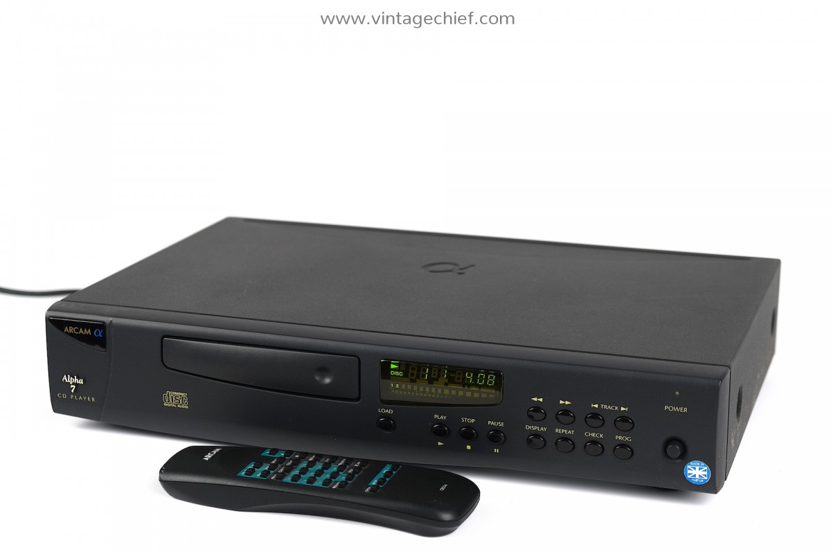 Arcam Alpha 7 CD Player + Remote Control + Manual | Audio