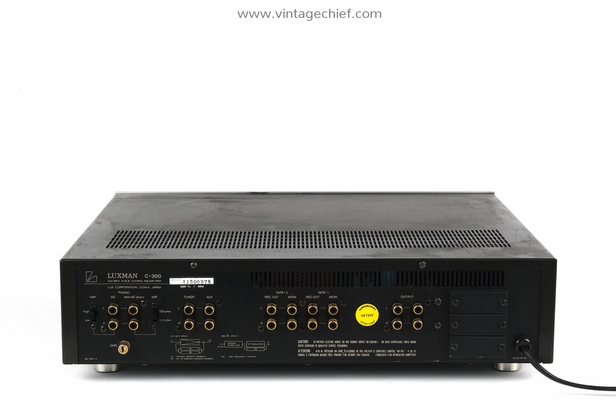 High End Luxman C-300 Preamplifier | Stereo Preamp | Phono High End Luxman C-300 Preamplifier | Stereo Preamp | Phono