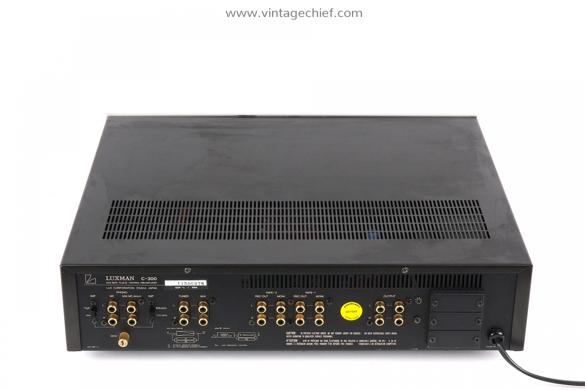 High End Luxman C-300 Preamplifier | Stereo Preamp | Phono MM