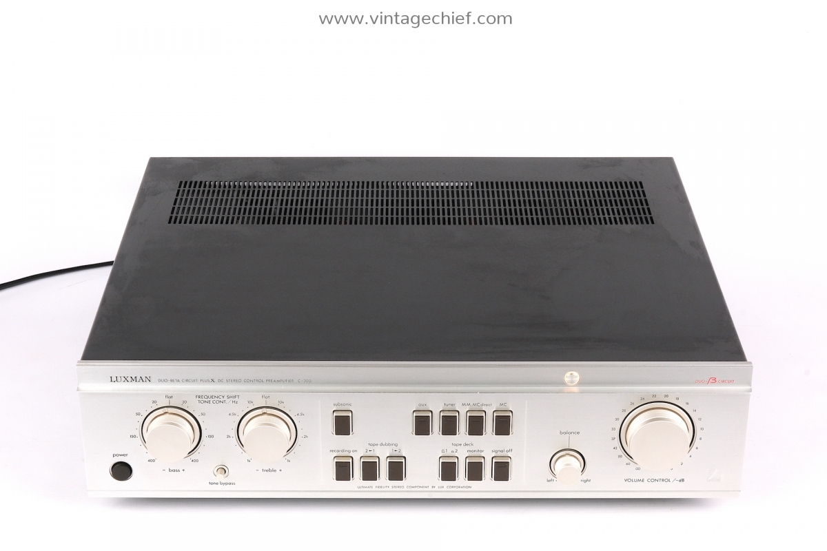 High End Luxman C-300 Preamplifier | Stereo Preamp | Phono MM