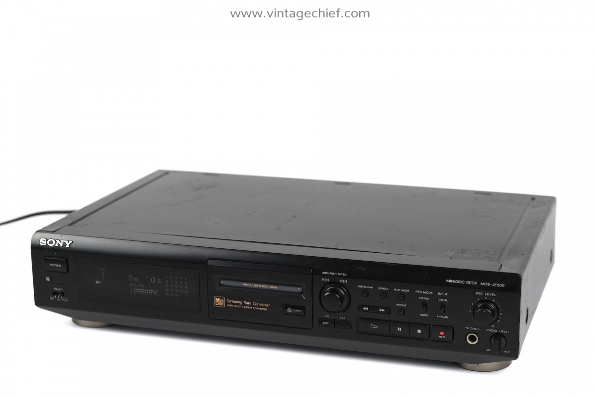 Sony MDS-JE500 MiniDisc Recorder | Player | Deck | Audio