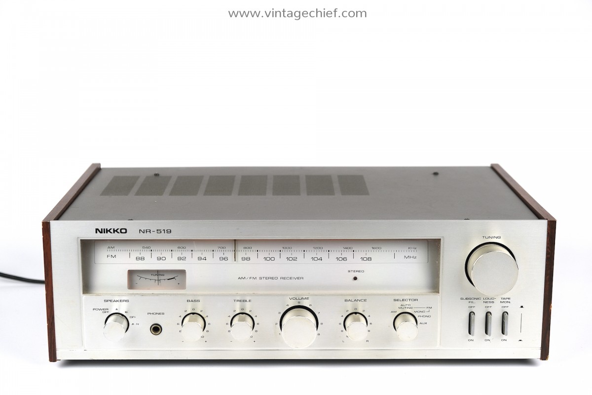 Nikko NR-519 Receiver | Stereo | Vintage | Phono | Audio