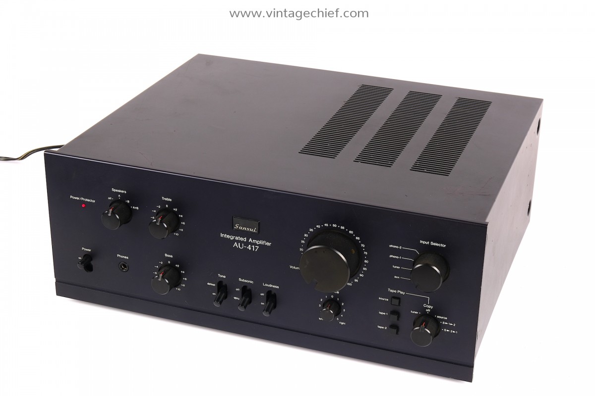 アンプ INTEGRATED AMPLIFIER sansui High End Vintage Sansui AU-417 Amplifier | 2 x 65 Watt | 2 x