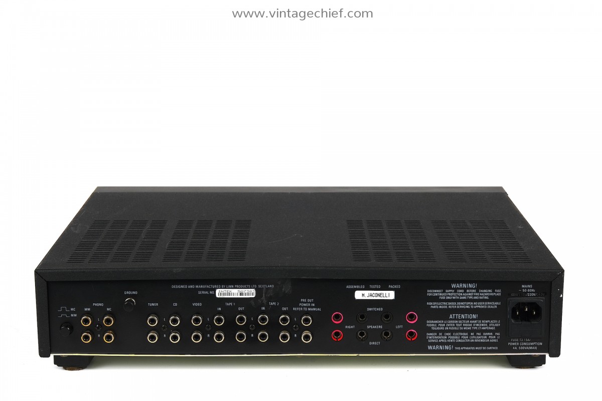 High End Linn Intek Amplifier | Phono MM MC | Stereo | 2 x 50 Watt