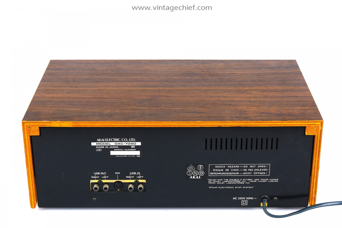 超希少 AKAI GXC-709D カセットデッキ Akai GXC-709D Stereo Cassette Deck - Fair Condition | eBay