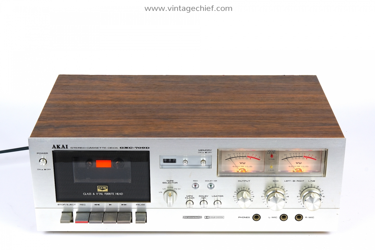 超希少 AKAI GXC-709D カセットデッキ 【公式通販】