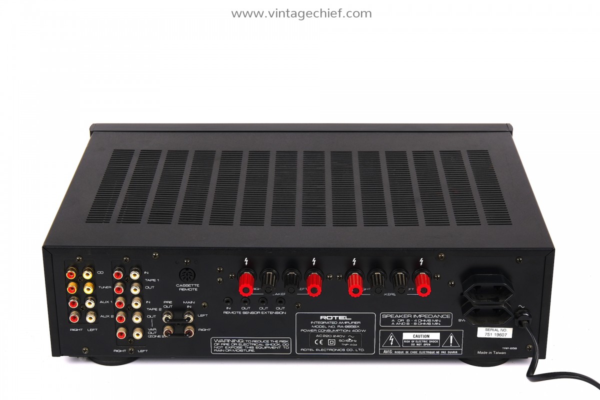 High End Rotel RA-985BX Amplifier | 2 x 100 Watt | Phono | Stereo