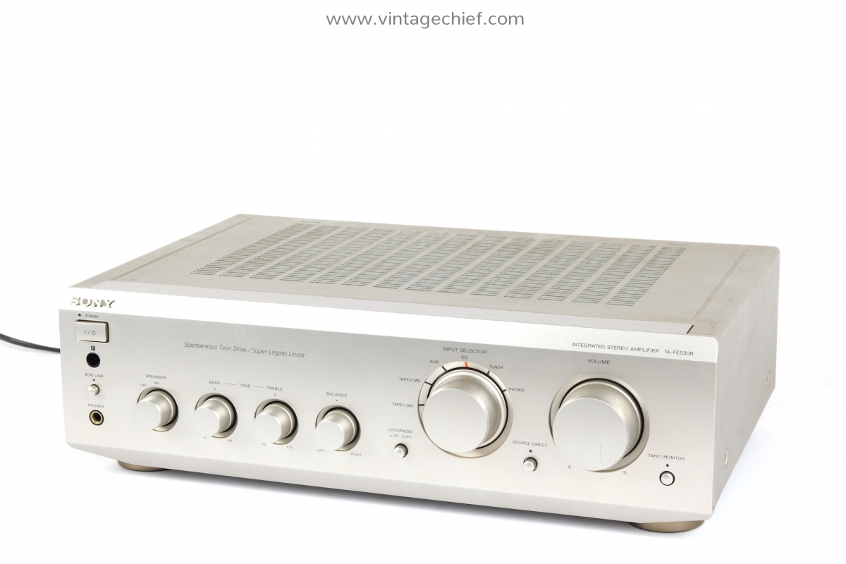 Sony TA-FE530R Amplifier | Phono | Silver | Audio | HiFi