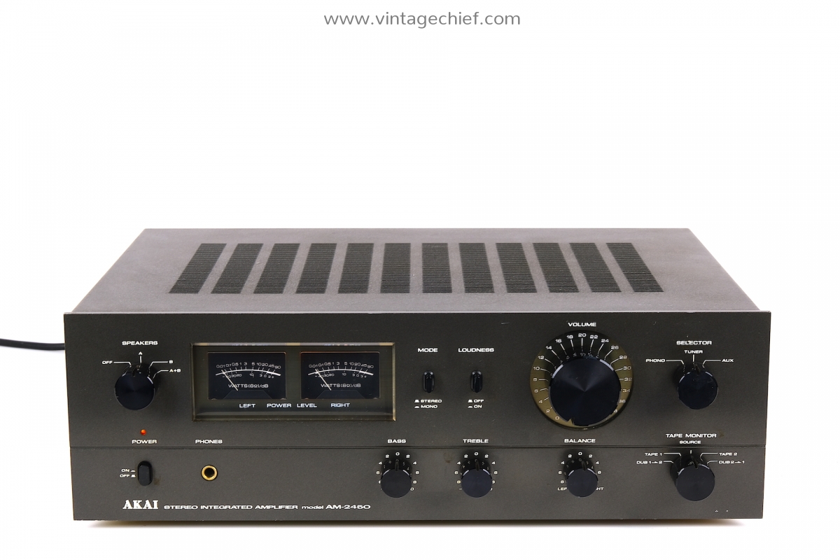 Technics Stereo Amplifier 2450動作品