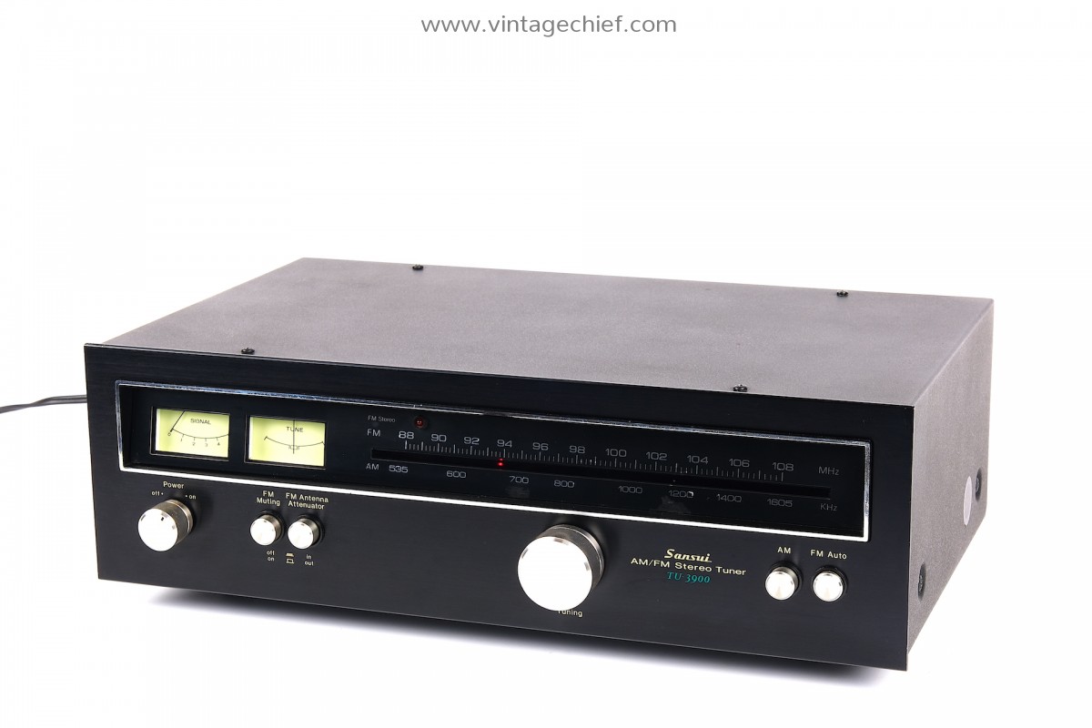 Sansui TU-3900 FM AM Tuner | Vintage | Radio