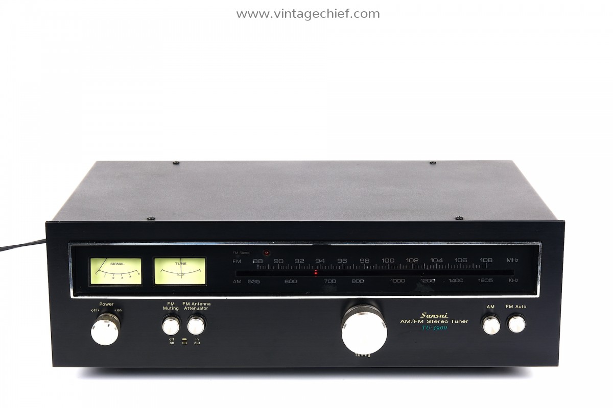 Sansui TU-3900 FM AM Tuner | Vintage | Radio