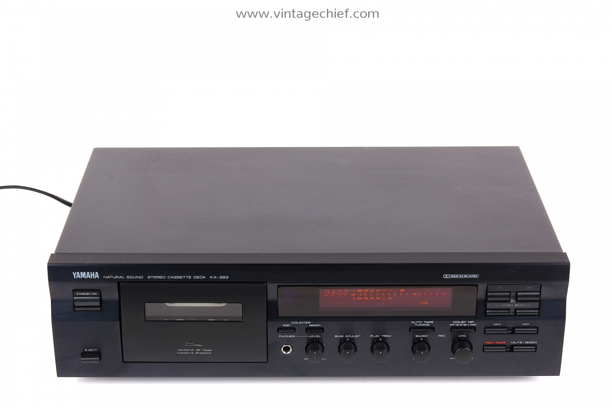 Yamaha KX-393 Cassette Deck | Dolby B | Dolby C | HX Pro
