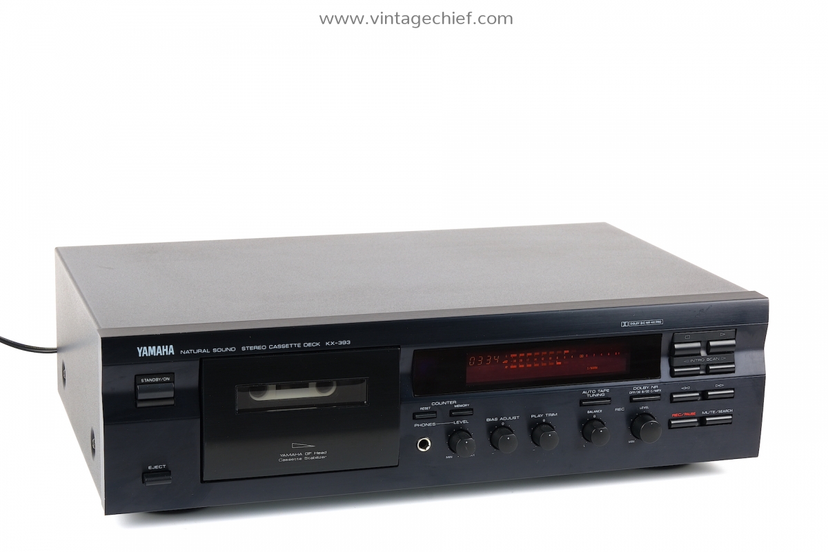 Yamaha KX-393 Cassette Deck | Dolby B | Dolby C | HX Pro