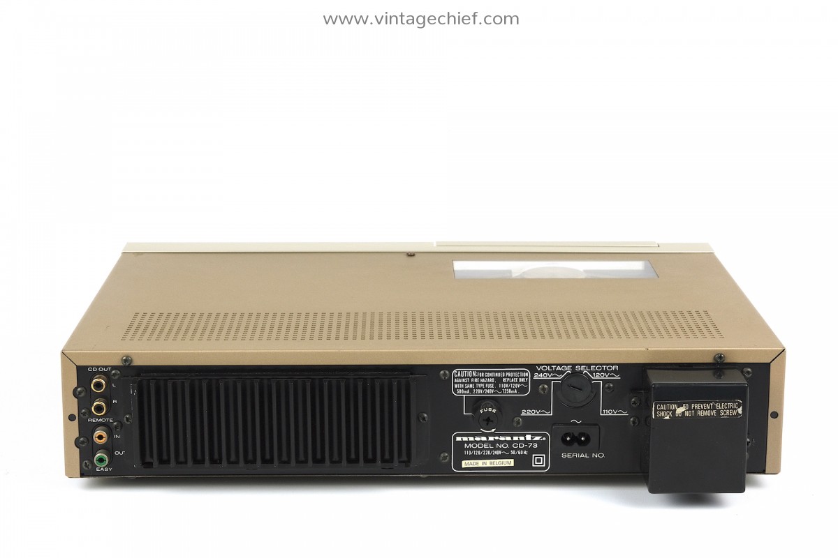 Marantz CD73 CD Player Champagne CDM0 Cdplayer Classic
