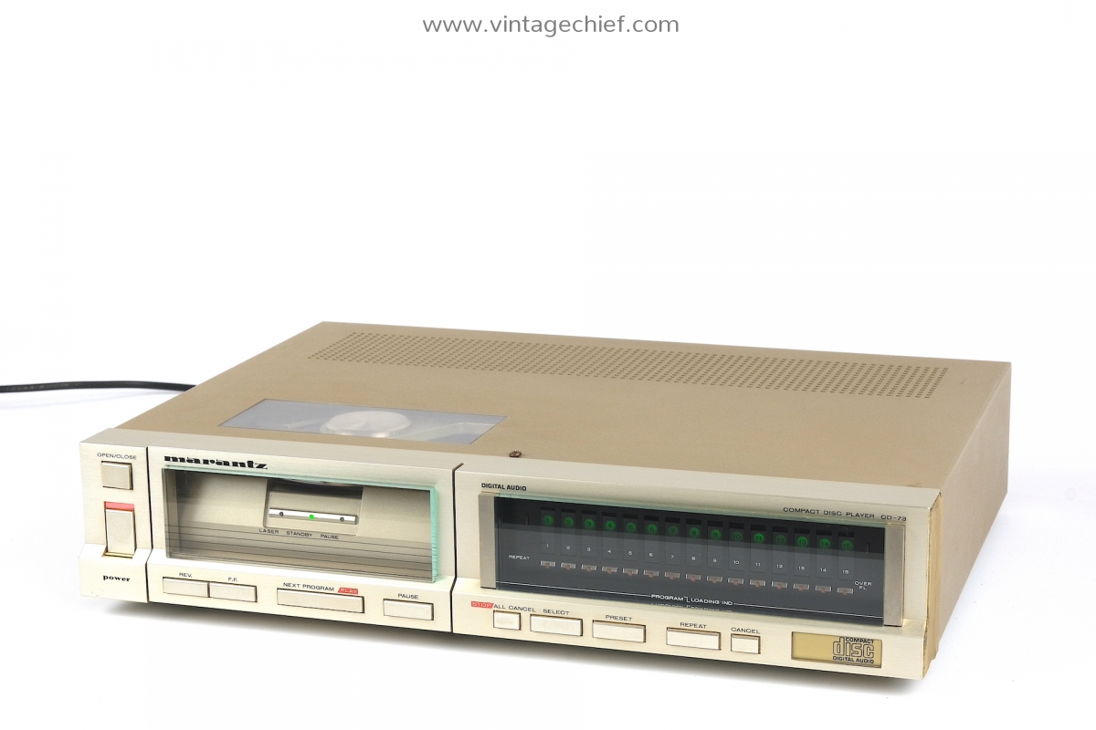 Marantz CD73 CD Player Champagne CDM0 Cdplayer Classic
