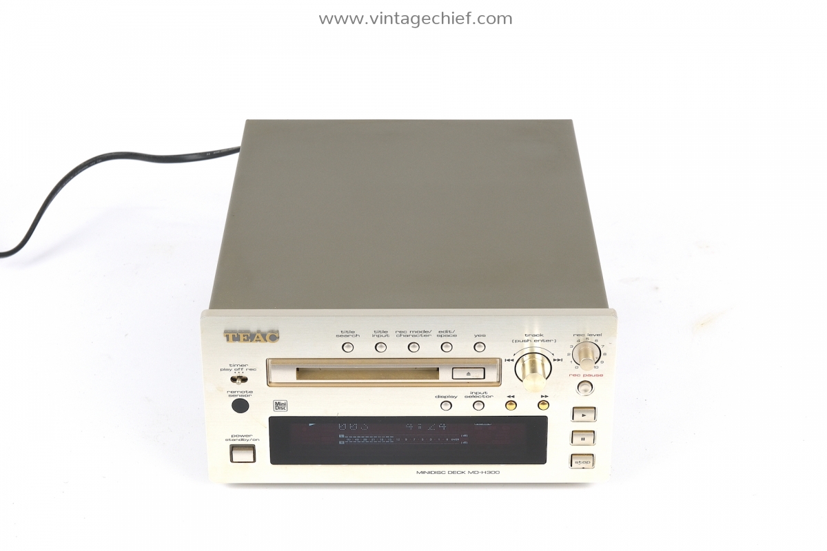 TEAC MD-H300 MiniDisc Recorder | Champagne | Audio | HiFi