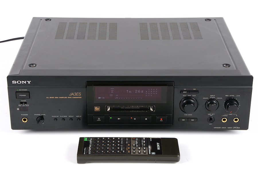 Used Sony MDSJA3ES Minidisc players for Sale