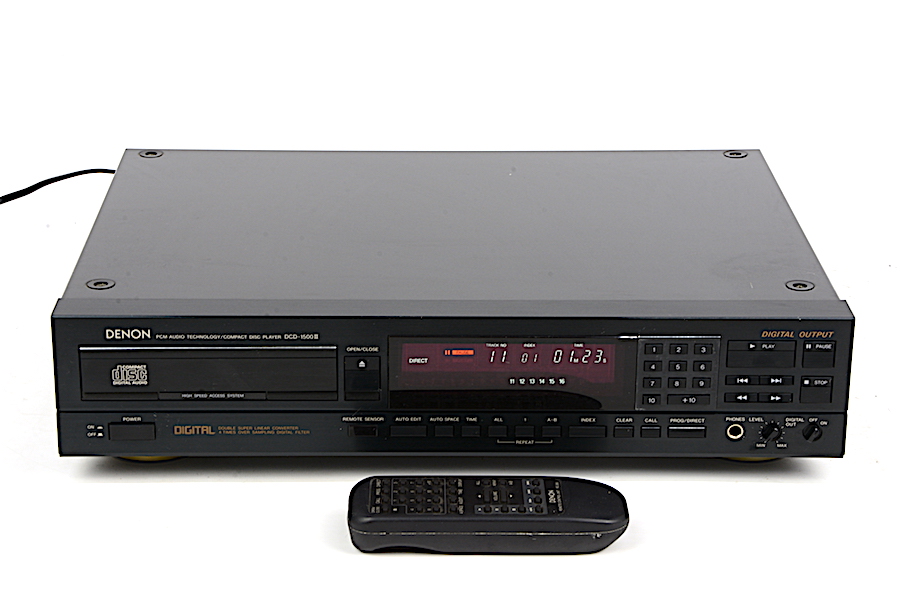 Denon DCD-1500 II CD Player  			