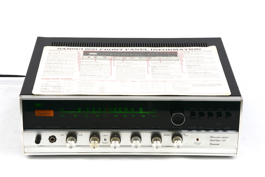 Sansui Solid State 800 Receiver  			