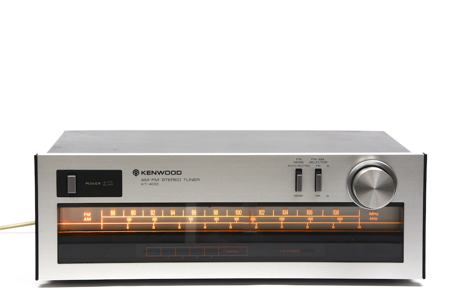 Kenwood KT-400 FM / AM Tuner  			