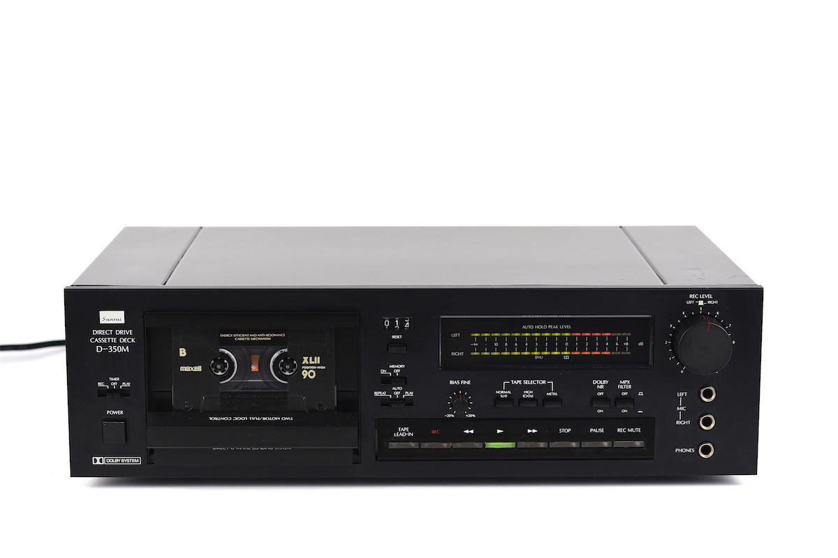 Sansui D-350M Cassette Deck  			