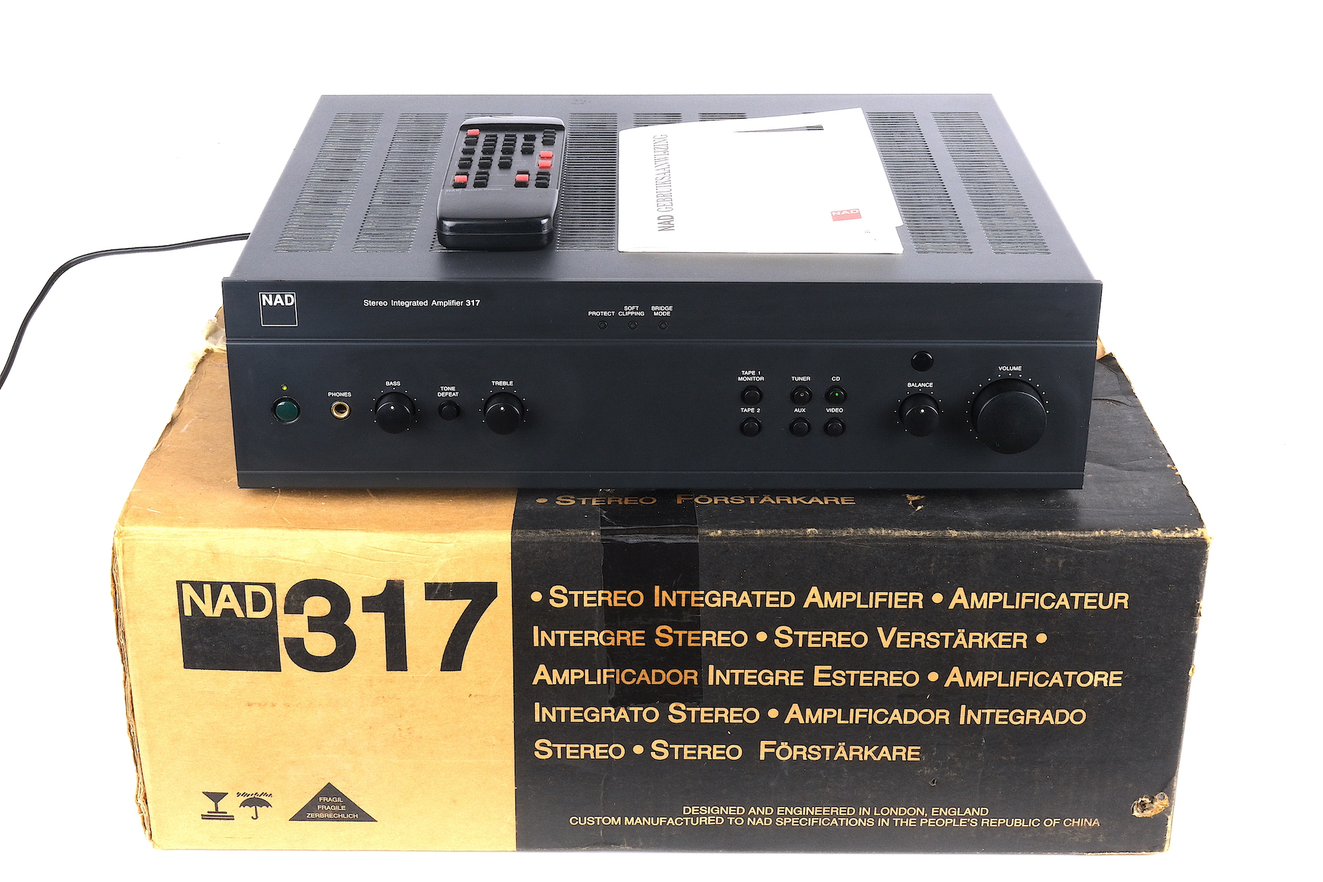 NAD 317 Amplifier  			