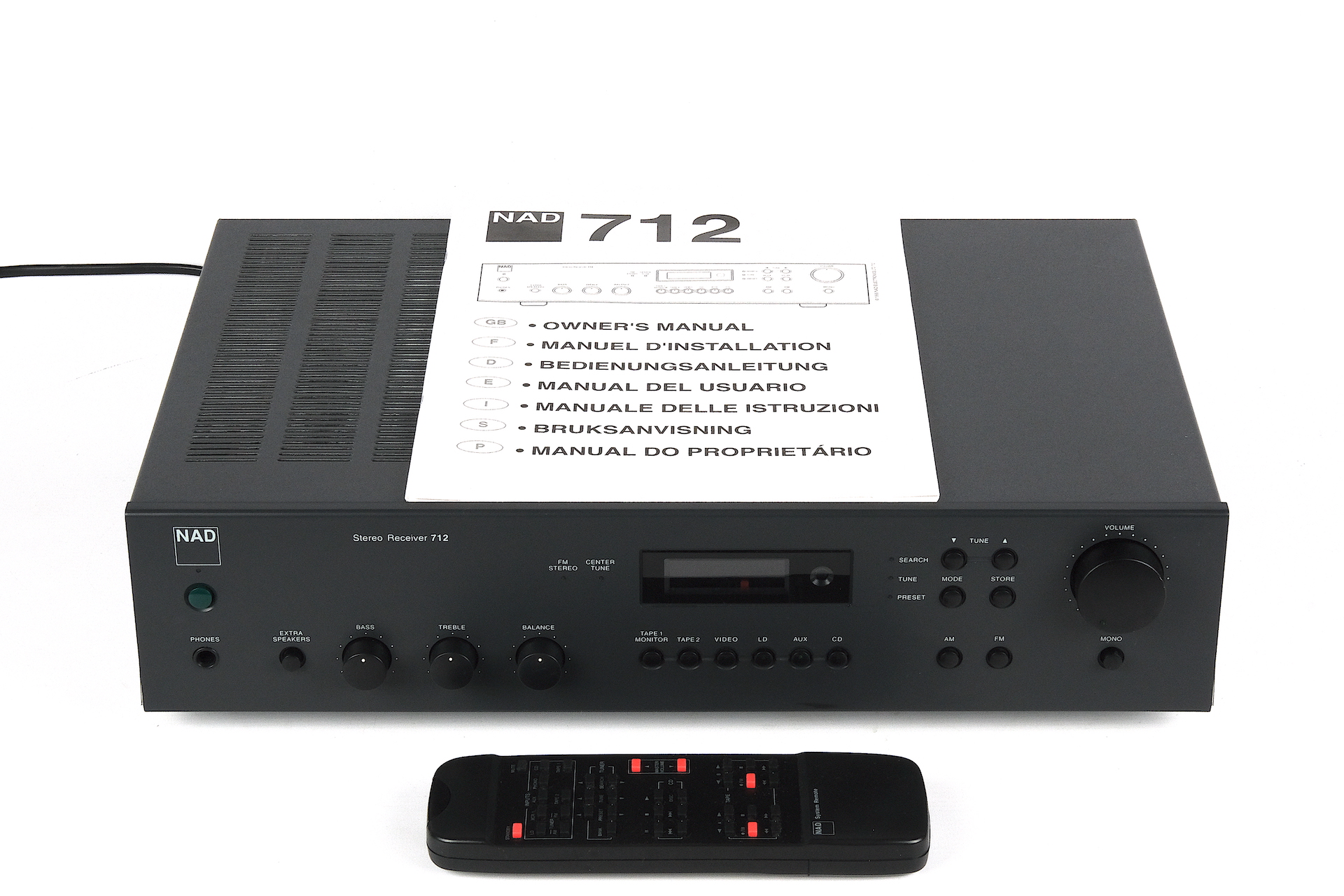 NAD 712 Receiver  			